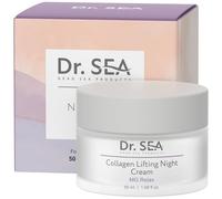DR. SEA - Crema de Noche Lifting con Colágeno & Magnesio - Reafirmante, Antiedad & Hidratación Profunda - Redefine el Óvalo Facial - Pieles Maduras - 50 ml