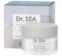 DR. SEA - Crema de Noche Revitalizante con Magnesio & Vitaminas A, E - Antiedad, Hidratación Intensiva & Calma la Piel - Pieles Cansadas & Estresadas - 50 ml