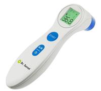 Dr. Senst Termómetro Digital de Alta Precisión, Medición Infrarroja Sin Contacto, Rápida e Higiénica, para Objetos y Temperatura Corporal