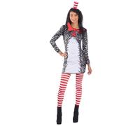 Dr Seuss Cat in the Hat Ladies Costume - L