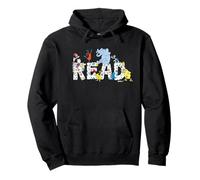 Dr. Seuss Characters Read Sudadera Adulto Sudadera con Capucha