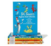 Dr. Seuss's Beginner Book Boxed Set Collection: The Cat in the Hat; One Fish Two Fish Red Fish Blue Fish; Green Eggs and Ham; Hop on Pop; Fox in Socks