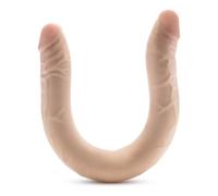 Dr Skin Dr Skin - Dr. Skin Plus 16,5” Doble Consolador Flexible Beige