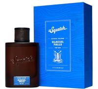 Dr. Squatch Colonia natural para hombre - con tecnología Scent-Lock e ingredientes de origen sostenible - Fragancia masculina con bergamota, clavel y cedro - Colonia Glacial Falls para hombre (50 ml)