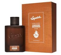 Dr. Squatch Colonia para Hombre Fireside Bourbon - Fragancia de Origen Natural - Fragancia Varonil de Madera de Cedro, Clavo y Pachulí - Inspirada en la Barra de Jabón de Barril de Bourbon