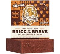Dr. Squatch Gryffindor Soap - Harry Potter - Barra de jabón natural para hombre - Bricc of the Brave - Grano pesado - Hecho a mano en Estados Unidos