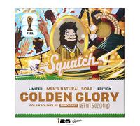 Dr. Squatch Natural Men's Bar Soap - Limited Edition FIFA World Cup 2026 Inspired Gifts for Men - Natural Cold Process Soap Bar - Golden Glory (5 oz)
