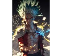 Dr. Stone Notebook: Write, Experiment, and Evolve Your Mind - 120 Lined Pages, 6x9 Inches