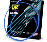 DR String NBA-11 Neon Blue Juego Cuerdas Acústica