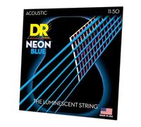 DR String NBA-11 Neon Blue Juego Cuerdas Acústica