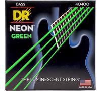 DR String NGB-40 Neon Green Juego Cuerdas Bajo