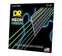 DR String NGE-10 Neon Green Juego Cuerdas Eléctrica
