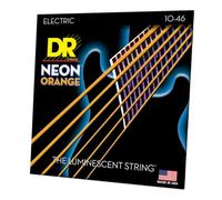 DR String NOE-10 Neon Orange Juego Cuerdas Eléctrica