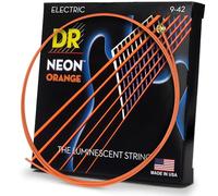 DR String NOE-9 Neon Orange Juego Cuerdas Eléctrica