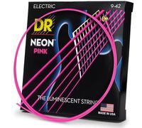 DR String NPE-9 Neon Pink Juego Cuerdas Eléctrica