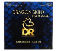 DRAGON SKIN+™ - Cuerdas de bajo recubiertas de níquel cuántico - DBQM-45 - Sonido superior con sensación cómoda y larga vida: Multi-escala mediana 45-105