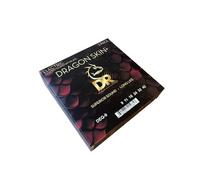 DR Strings Dragon Skin+ DEQ-9 Paquete de 3 - Cuerdas para Guitarra Eléctrica con Recubrimiento de Níquel Quantum 009-042 (Ligeras) - Tecnología Accurate Core, Vida Útil Extra Larga