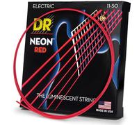 DR Strings Hi-Def Neon Red Eléctrico Pesado
