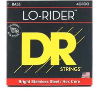 DR Strings Lo-Rider - Stainless Steel Hex Core Bass 40-100