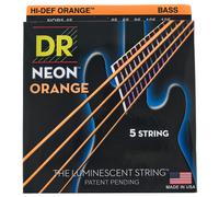 DR Strings HI-DEF NEON Bass Guitar Strings (NOB5-45)