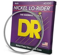 DR Strings Nickel Lo-Rider - Nickel Plated Hex Core Bass 40-100