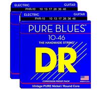 DR Strings PHR-10 Pure Blues Electric 10-46 Paquete de 2