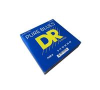 DR Strings Pure Blues PHR9 - Paquete de 3 cuerdas para guitarra eléctrica 9-42 - Núcleo redondo, sonido vintage cálido - Ideal para blues y rock clásico