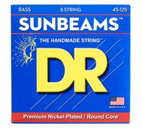 DR Strings Sunbeam - Nickel Plated Round Core 5 String Bass 45-125