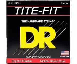 DR Strings Tite-Fit 13-56 Cadena Set para guitarra eléctrica