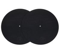 Alfombrilla Dr. Suzuki para vinilo con logo, color negro