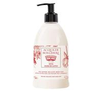 Dr. Taffi Acqua di Bolgheri Seta Fior di Loto Jabón Líquido 500 ml I Jabón Suave para Manos y Caras I con Aceite de Oliva, Manzanilla y Vitamina E