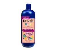 Dr Teal's Kids 3 in 1 Elderberry Bubble Bath, Body Wash & Shampoo with Vitamin C & Essential Oils 20 fl oz (Packaging May Vary)
