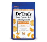 Dr Teal's Sales de Epsom Brillo y Resplandor (Vitamina C) 3Lb 1.36Kg