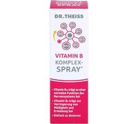 Dr. Theiss Vitamin B Komplex-Spray für eine normale Funktion des Nervensystems und zur Verringerung von Müdigkeit, 30 ml Solución