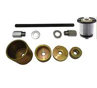 DR TOOLS Soporte de eje delantero de almacenamiento De/montaje, rodamientos de metal de goma, juego de herramientas de empuje Laguna II TRAFIIC II VIVARO