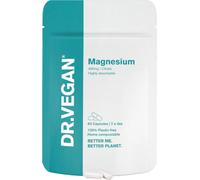 Dr. Vegan Magnesio 200 mg Complemento alimenticio para el bienestar 60 caps.