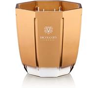 Dr. Vranjes - Vela aromática decorativa Oro - Oud Nobile 500 g / 18 oz, recipiente de vidrio de colores refinado hecho a mano, forma octogonal, color dorado, fabricado en Italia
