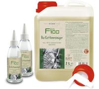Dr. WACK F100 Bio - Limpiador de cadenas para bicicleta (2 L, protección contra el desgaste, limpiador de cadenas orgánico, incluye grifo y 2 botellas vacías)