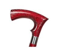 Dr. Watson Classic Duke - Bastón de Madera de Fresno Hecho a Mano (Caoba)