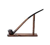 Dr. Watson - Pipa de tabaco - Gandalf, 81 Serie Coleccionable, Hecha a mano de madera de peral (Marrón)