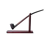 Dr. Watson - Pipa de tabaco - Gandalf, Serie Coleccionable 83, Hecha a mano de madera de peral (Caoba)