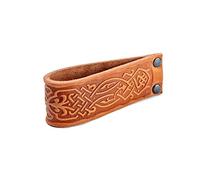 Dr. Watson - Soporte para pipas de tabaco (anillo de piel, para 1 pipa de tabaco, hecho a mano de piel auténtica (estándar)