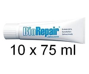 Dr. Wolff 10 BioRepair - Pasta de dientes (75 ml, sin sabor, pasta, crema, pasta de dientes
