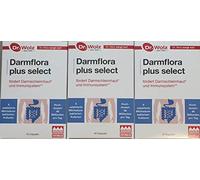 Dr. Wolz Microflora intestinal plus select 3 x 40 cápsulas (paquete de 3)