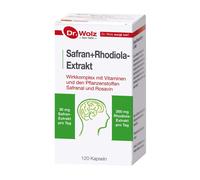 Dr. Wolz Safran Rhodiola Extracto 120 Cápsulas Cerebro Y Nervioso System Función