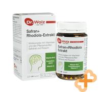 Dr. Wolz Safran Rhodiola Extracto 120 Cápsulas Cerebro Y Nervioso System Función