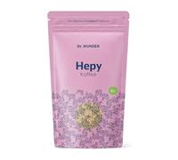 Dr. Wunder® Café HEPY 250g: calidad orgánica, sur de la India | Café verde especial, molido | alto contenido en cafeína, ácido palmítico y clorogénico | también adecuado para enema de café