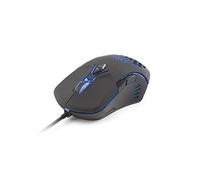 DR1TECH Guardian+ Ratón Gaming con Cable De Tela Ultra Resistente - 7 Teclas hasta 3200 dpi - Diseño Ligero Y Resistente - Ratón Ergonómico Alámbrico para PC/PS4/XBOX