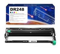 DR248CL Tambor Compatible con Brother TN248 TN248XL Toner para DCP-L3560CDW | para Brother DCP-L3560CDW MFC-L3740CDW DCP-L3520CDW HL-L3240CDW HL-L3220CW HL-L8240CDW MFC-L3760CD (Tambor DR-248CL nero)