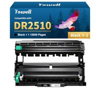 DR2510 Tambor Compatible para Brother DR-2510 TN2510XL Unidad de Tambor para Brother HL-L2400DWE HL-L2445DW DCP-L2620DW DCP-L2627DW DCP-L2660DW MFC-L2800DW MFC-L2827DW MFC-L2835DW MFC-L2835DW, TN2510